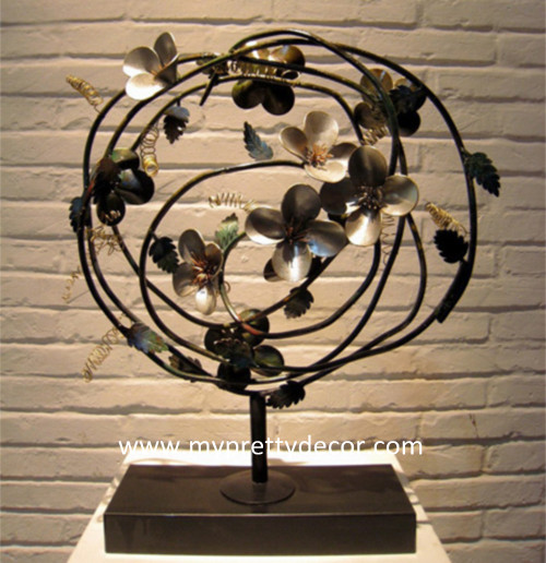 Metal Flower Decoration