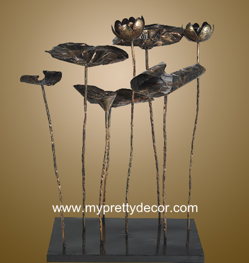 Lotus Metal Art Decoration