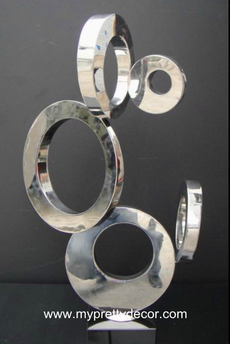 Indoor Stainless Steel Sculpture