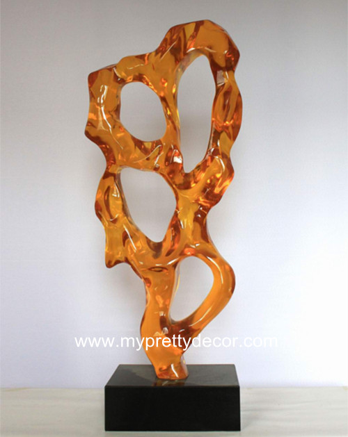 Modern Home Resin Sculpture