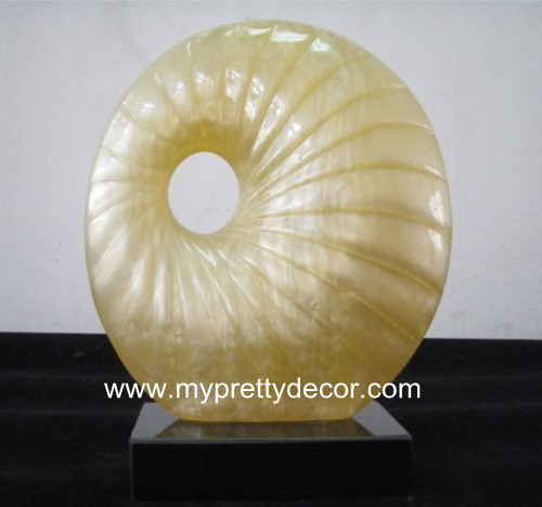 Clear Resin Sculpture