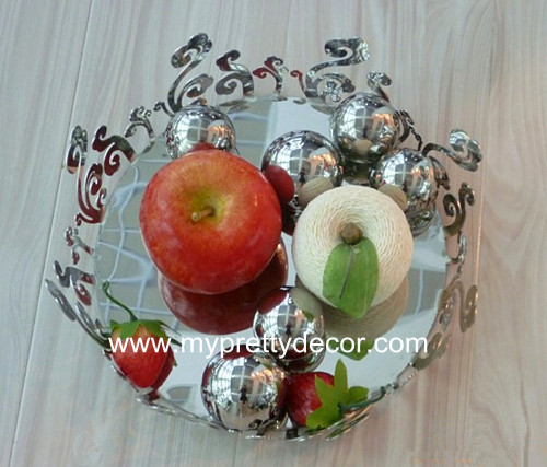 Exquisite Steel Fruit Bowl