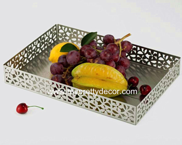 Fashion Metal Fruit Tray