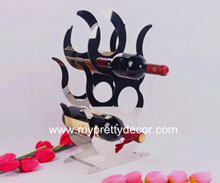 Modern Metal Wine Rack