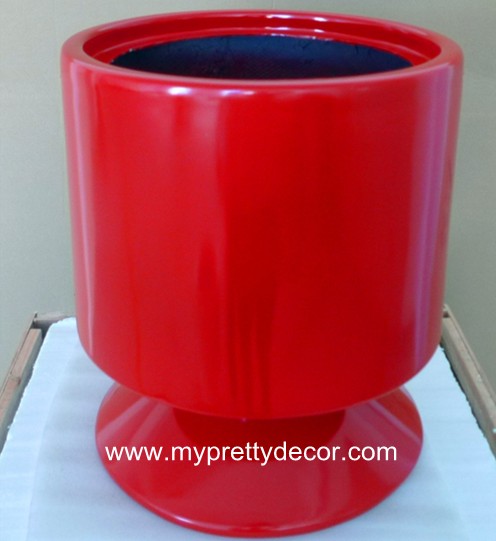 Cup Fiberglass Flower Pot